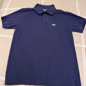 Lacoste Boy’s Dark Blue Polo Shirt size 14 (fits US size 10-12)